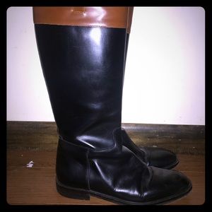 Michael Kors Handmade Italian Leather Riding Boots